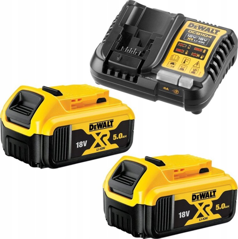 Dewalt DEWALT Nabíjačka DCB1104 +2x5,0Ah DCB1104P2