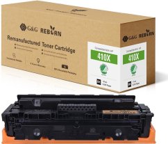 G&G GG-PH410XQNEFBK kaseta z tonerem 1 ks Náhradný Čierny