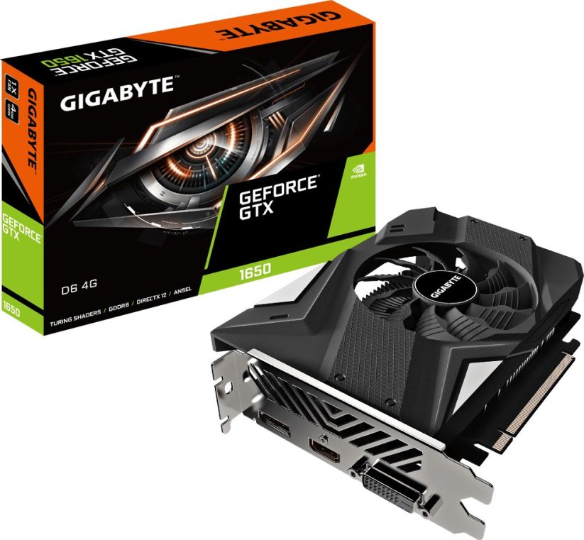 Gigabyte GeForce GTX 1650 D6 4GB GDDR6 (GV-N1656D6-4GD 2.0)