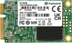 Transcend 512GB MSATA SSD SATA3 3D TLC
