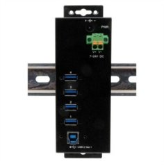Exsys EX-1505HMVS – metalowy hub USB 3.2 Gen 1 z 4 portami i zasilaniem 3,0 A na każdym z nich (15.06.3516)