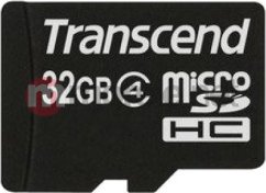Transcend MicroSDHC 32 GB Class 4  (TS32GUSDC4)