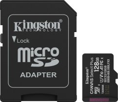 Kingston Canvas Select Plus MicroSDXC 128 GB UHS-I/U1 A1 V10 (SDCS3/128GB)