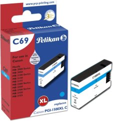 Pelikan Pelikan C69 Cyan nabój z Tonerem 1 ks Náhradný Wysoka (XL) wydajność Cyjan