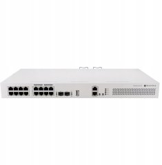 MikroTik MikroTik Cloud Router Switch 418-8P-8G-2S+RM with RouterOS L5, racmount case | MikroTik