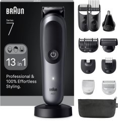 Braun Braun 80789908 maszynka do vlasov tmavé Sivý 21 Litowo-jonowa (Li-Ion)
