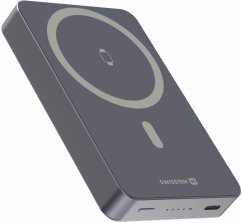 Swissten Swissten FUSION Power Bank Universal External Battery MagSafe / Apple Watch / 10000 mAh Silver