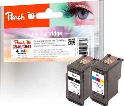 Peach Patrone Peach Canon PG-540 CL541 MultiPackPlus Retail Comp. - PI100-239