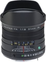 Pentax smc Pentax FA 31mm f/1.8 AL Limited, black