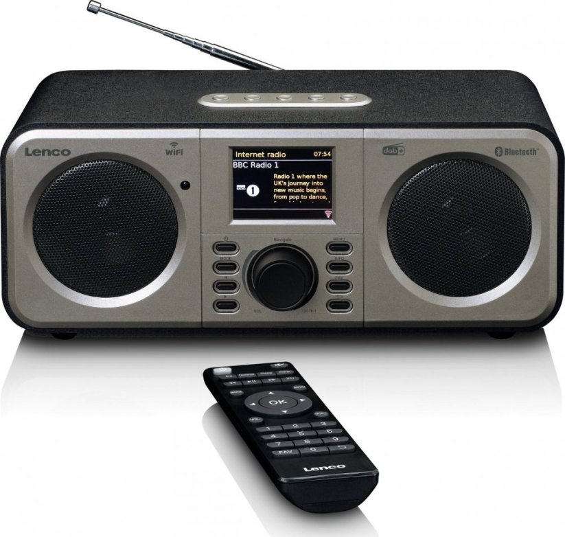 Lenco Lenco DIR-141 black