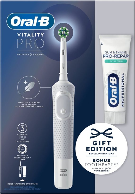 Oral-B Oral-B D103.413.3D Vitality Pro Gift Edi