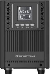 Conceptronic Conceptronic ZEUS52ES2K zasilacz UPS Podwójnej konwersji (online) 2 kVA 1800 W 4 x gniazdo sieciowe