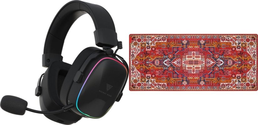 Secret Gear Headphone SX2 Black + Podkładka Secret Gear Carpet Diem XD-2