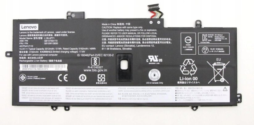 Lenovo Internal lithium-ion battery