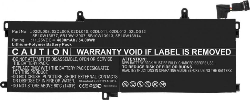 CoreParts Notebook Battery for Lenovo