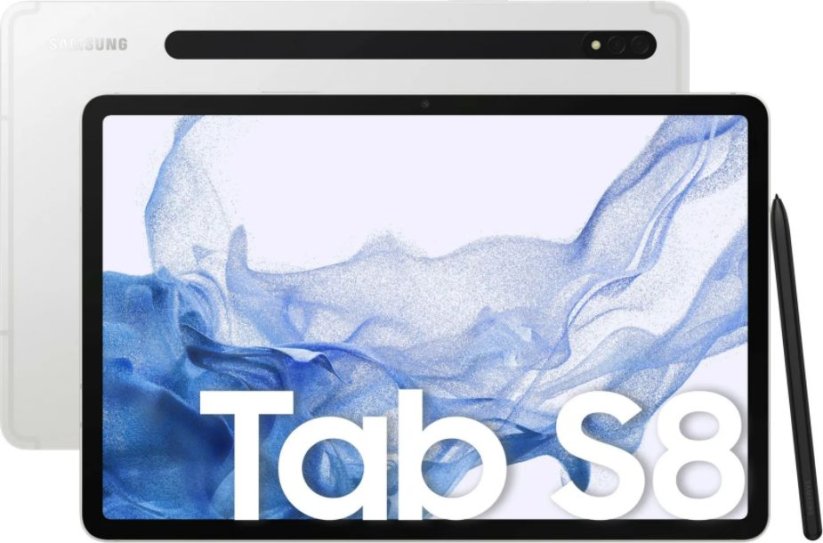 Samsung Galaxy Tab S8 11" 128 GB 5G Srebrne (SM-X706BZSAEUE)