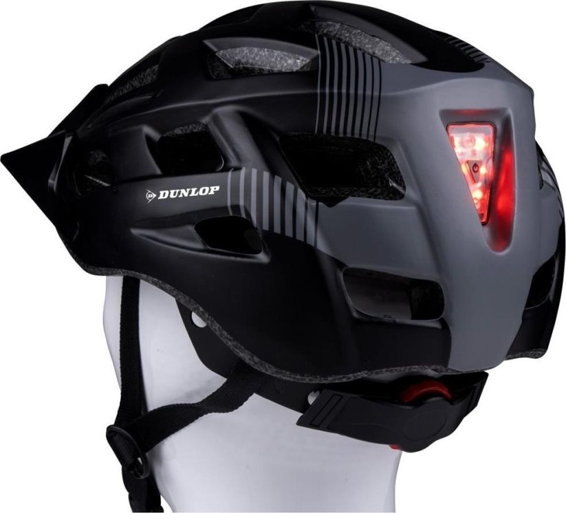 Dunlop prilba bicyklová MTB DUNLOP 6xLED R.M