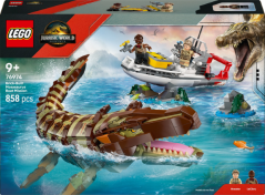 LEGO Jurský svet - Misia na lodi a Mosasaura (76974)
