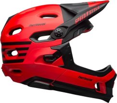 Bell Prilba na celú tvár BELL SUPER DH MIPS SPHERICAL Červený roz. S (52–56 cm) (NEW)
