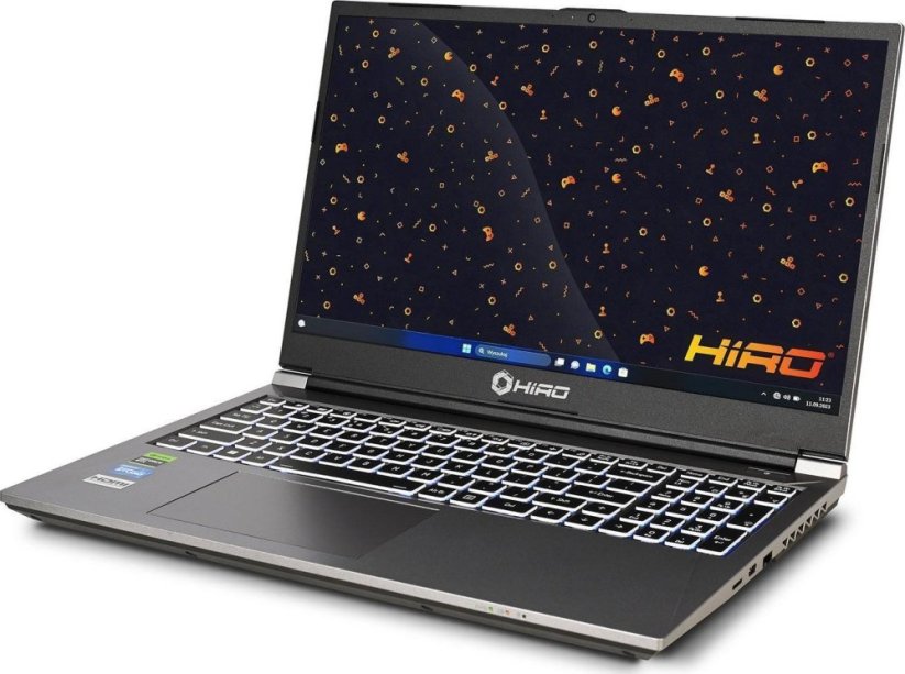 Hiro Notebook gamingowy HIRO KX550 15,6'', 144Hz, i7 13620H, RTX 4050 6GB, 32GB RAM, 1TB SSD M.2, W11H