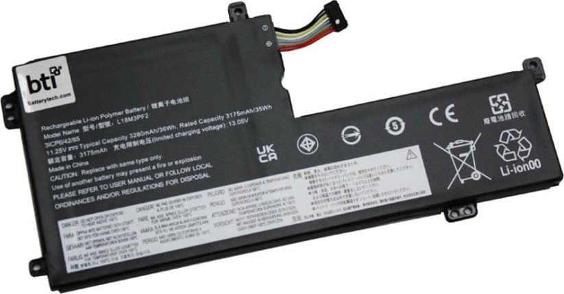 Triton BTI L18M3PF2- części zamienne do notatników Bateria
