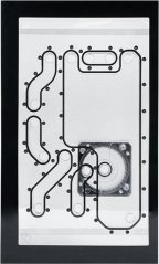Stealkey Customs Stealkey Customs Lian Li O11D Mini Front MK2 D5 Distroprokove - Acryl - schwarz