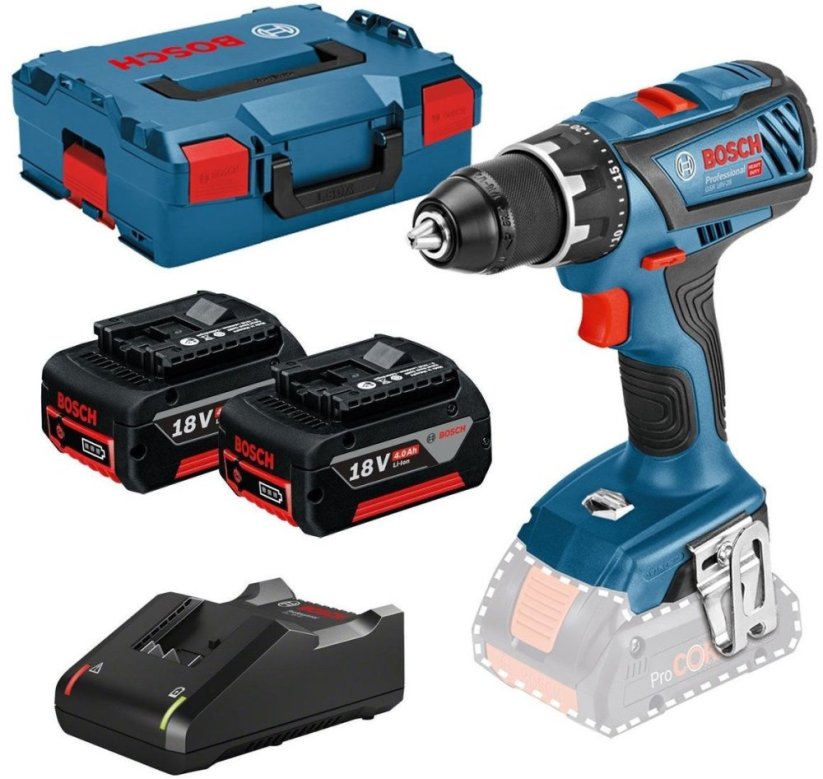 Bosch GSR 18V-28 18 V 2 x akumulátor 4 Ah (0615990K3S)