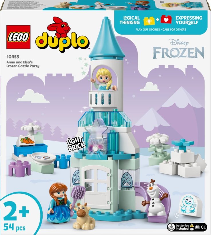 LEGO Duplo Przyjęcie w lodowym zamku Anny i Elzy (10455)
