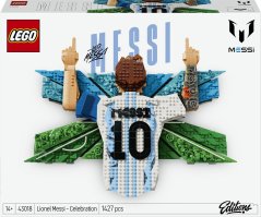 LEGO Editions Futbalová oslava Lionela Messiho (43018)