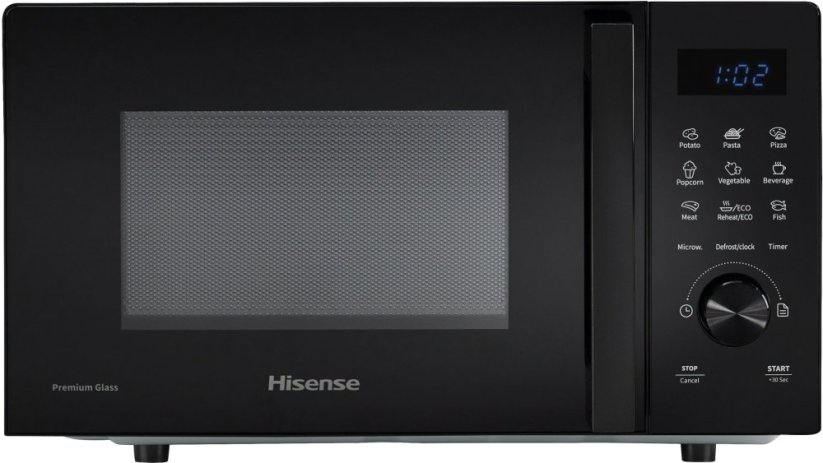 MPL Power Hisense  20 L  melna - Mikrovilnu krasns