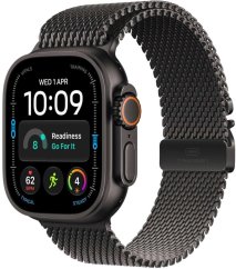 Apple Watch Ultra 4 GPS + Cellular 49mm Black Titanium / Milanese Loop M Čierny  (MJAV4ET/A)