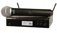 Shure BLX24RE/PG58-H8E - System bezprzewodowy z mikrofonem PGA58 (518-542 MHz)