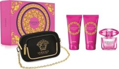 Versace Versace Bright Crystal Absolu Sada parfumovaná voda spray 90ml +  balsam do ciała 100ml + żel pod prysznic 100ml + torebka