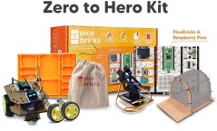 Raspberry Pi PicoBricks Zero to Hero Kit - zestaw rozwojowy do Raspberry Pi Pico}