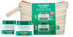 Clarins Set Somatoline Cosmetic: 7 Nights, Slimming, Body Gel, 250 ml + Peeling, Sea Salt, Exfoliating, Body Scrub, 350 g + Somatoline, GWP Textile Pouch For Women