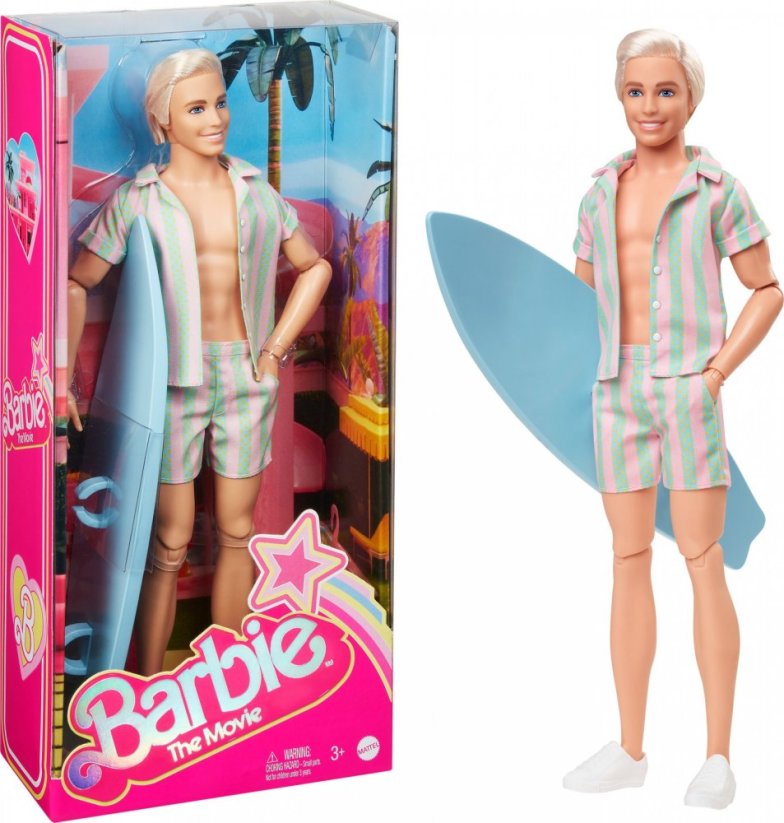 Mattel Ryan Gosling jako Ken (surfer outfit) HPJ97