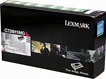 Lexmark C736H1MG Magenta Originál  (0C736H1MG)