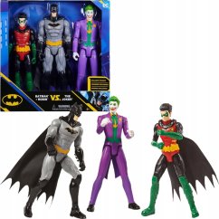 Spin Master Spin Master Batman 30cm Figure Set of Batman (Rebirth), Robin and Joker, play figure