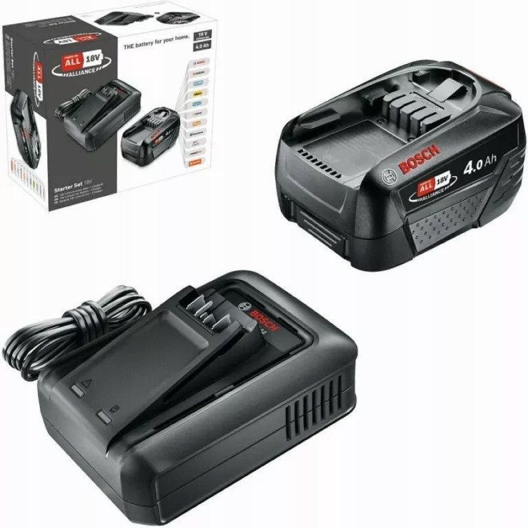 Bosch akumulátor 4Ah 18V + Nabíjačka (1600A031T6)