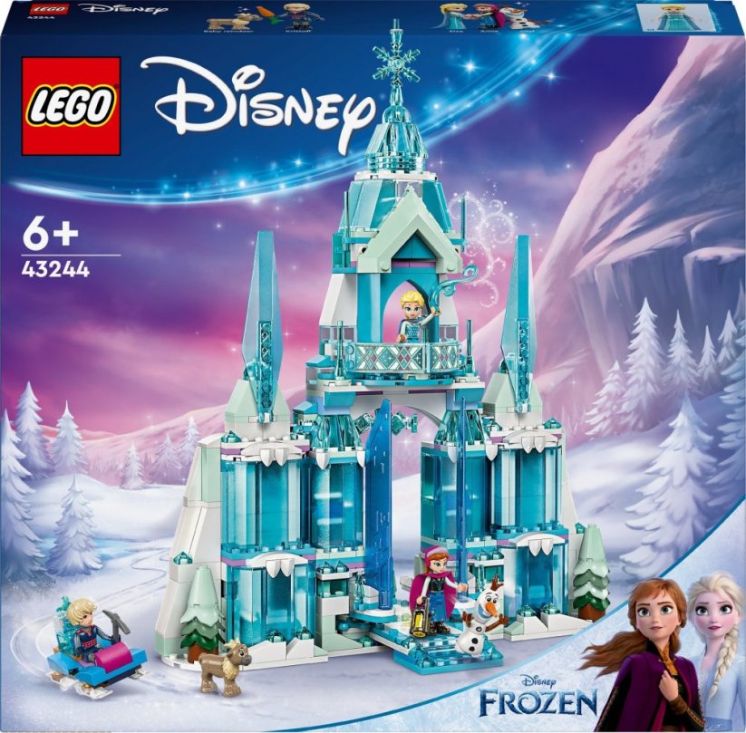 LEGO Disney ľadový palác Elzy (43244)