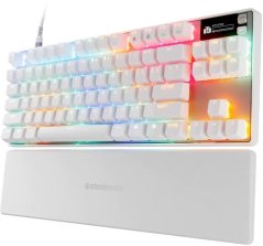 SteelSeries Steelseries APEX PRO TKL GEN 3 klawiatura Gaming USB US English Biely