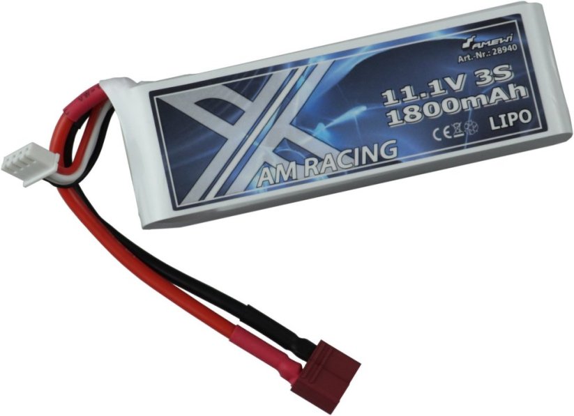 Amewi Amewi Zubehör LiPo Akku 3S 11,1V 1800mAh 40C/80C Softcase DE