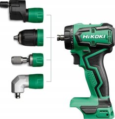Hikoki HIKOKI.SCREWDRIVER 18V   DS18DDQWSZ 55Nm 2x5.0Ah BL INTERCHANGEABLE HEADS HITSYSTEM