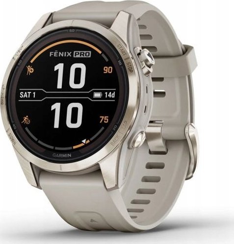 Garmin SMARTWATCH FENIX 7S PRO SOLAR/SAND/GOLD 010-02776-15 GARMIN