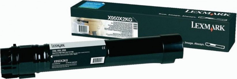 Lexmark X950X2KG Black Originál  (X950X2KG)