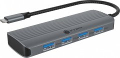 Icy Box IcyBox Stacja dokująca IB-DK4022a-CPD 6w1, HDMI,USB,PD
