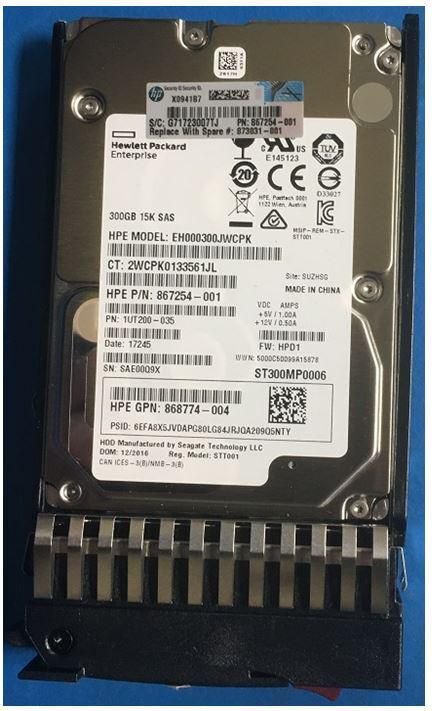 HP HDD 300GB 12G 15K SFF SAS