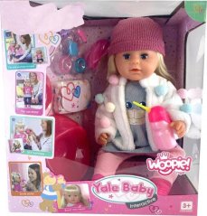 Woopie WOOPIE ROYAL Bábika Interaktywna Zosia w Czapce 43 cm + Akc.