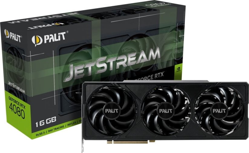 Palit GeForce RTX 4080 JetStream 16GB GDDR6X (NED4080019T2-1032J)