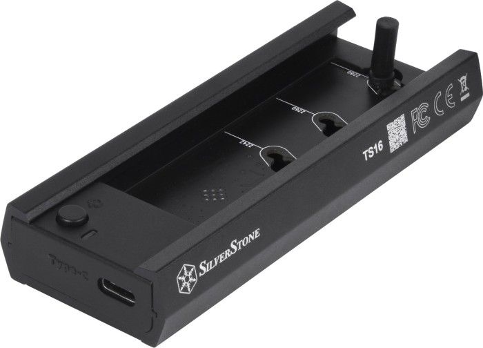 SilverStone M.2 PCIe NVMe/M.2 SATA - USB-C 3.2 Gen 2 TS16 (SST-TS16)